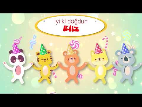 İyi ki Doğdun ELİZ - İsme Özel Çocuk Doğum Günü Şarkısı