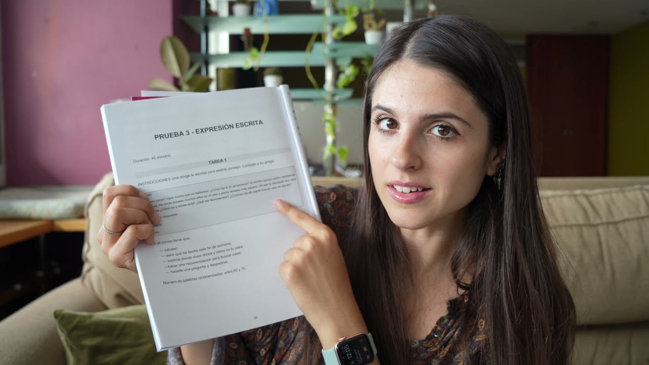 📝 Task 1 - Written Test - NEW DELE A2 | Commented Example