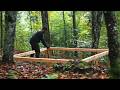 Man Builds Amazing DIY Wood Cabin In The Forest Start To Finish By Matt Jacobs1
