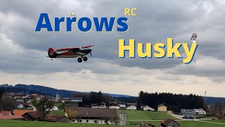 Erstflug mit der Arrows Husky 1800mm!