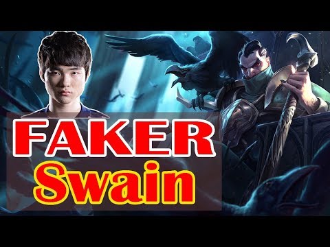 SKT T1 Faker SWAIN vs KATARINA Mid sau khi làm lại bá đạo như thế nào