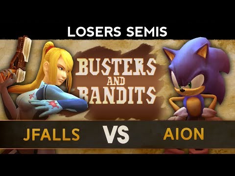 Busters & Bandits 4 - Losers Semis ft. Aion (Sonic) VS JFalls (Zero Suit Samus)