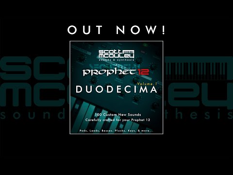 Prophet 12 Custom Patches - Duodecima Vol.1 (Vid 1 of 2)
