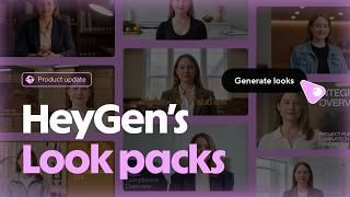 AI Avatars That Actually Look Like You — Consistent Across Every Look | HeyGen Look Packs