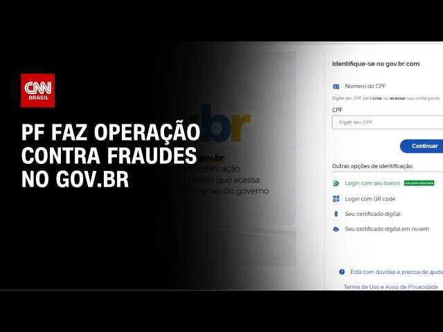 PF faz operação contra grupo que burla biometria da plataforma gov.br | CNN NOVO DIA