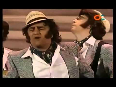 Chirigota Los enteraos. Pasodoble La gente va a pescar con dos o tres cañas.