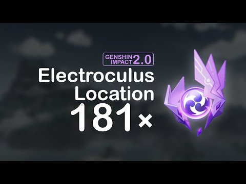 All 181 Electroculus Location | Genshin Impact The ONE AND ONLY GUIDE YOU EVER NEED