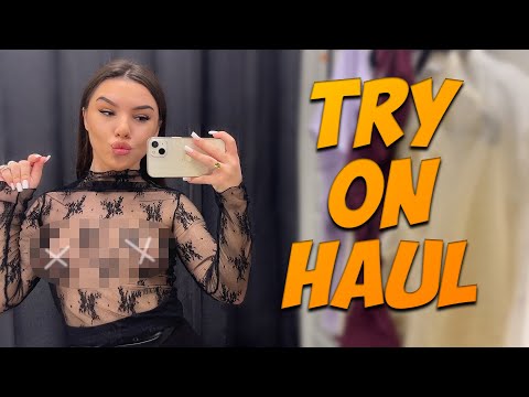 [4K] See Through TRY ON HAUL | TRANSPARENT Clothes