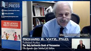 Featured Author | Virtual Interview | Richard E. Vatz | The Only Authe