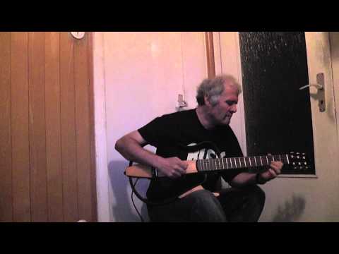 Shredding on a Yamaha Silent Guitar with Distortion Sound