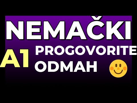 NEMAČKI A1 AKTIVNO UČENJE - PROGOVORITE PRECIZNO I BEZ GREŠKE IAKO STE TEK NEDAVNO POČELI DA UČITE
