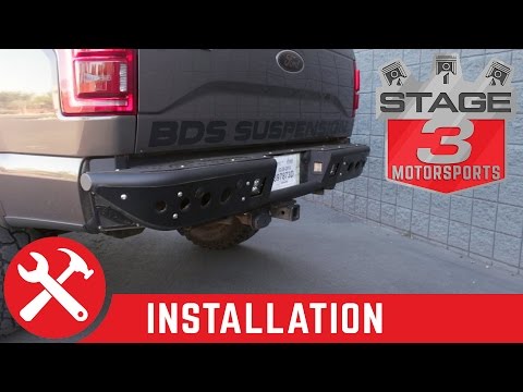 2015-2016 F-150 and Raptor ADD Venom Rear Off Road Bumper Install