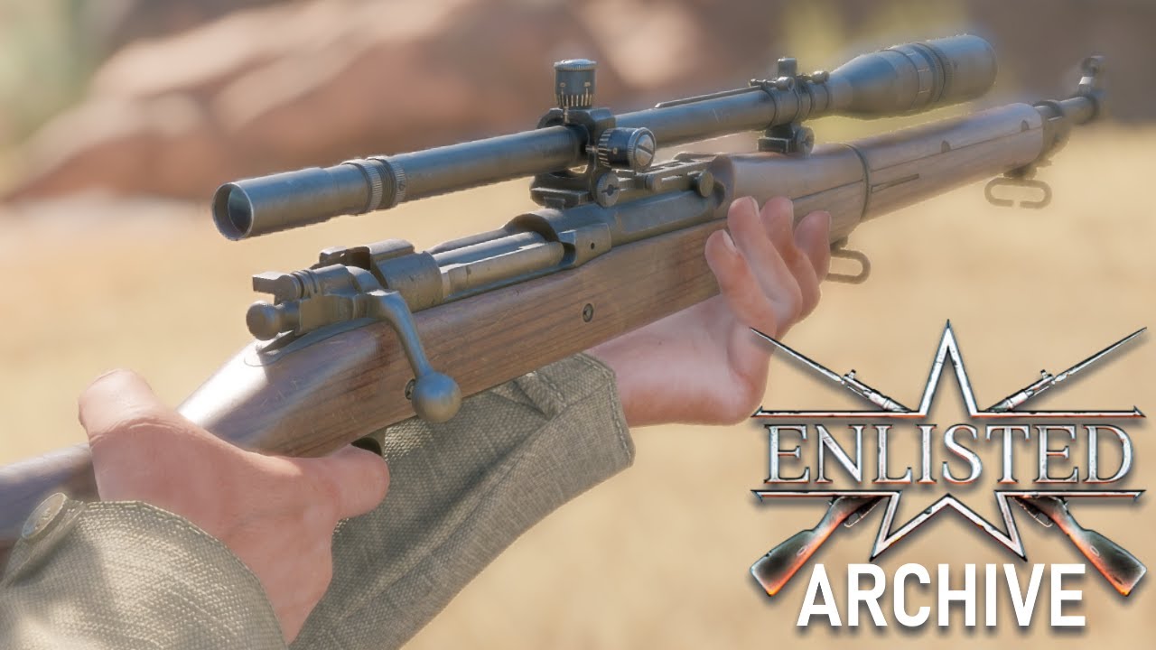 Enlisted Showcase - Springfield M1903A1 (Unertl Scope)