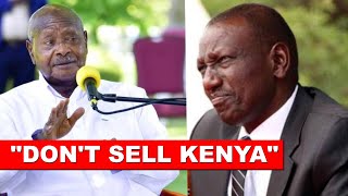 Listen to what President Museveni told Ruto face to face today in State House infront of Raila!