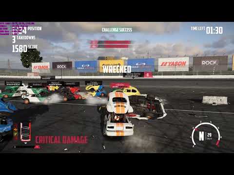 Wreckfest Walkthrough Part 54 - "World Masters: Double Decker Destruction"