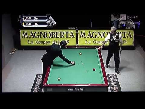 Cicuti  Denti vs Farraguto  Restivo - Campionato Italiano Biliardo a Coppie 2014
