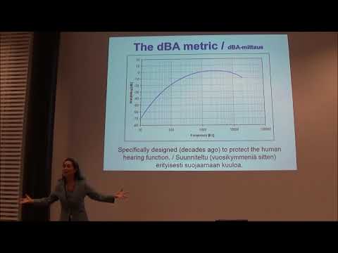 Infra sound and low frequensy noise. Mariana Alves-Pereira. Kalajoki 9.9.2018.