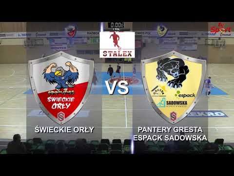 STALEX LIGA 15, ŚWIECKIE ORŁY – PANTERY GRESTA ESPACK SADOWSKA 06-02-2022 godz. 17:00 baraże