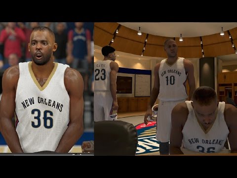Nba2k15-MyCareer First Nba Game 10-Day Contract Pelicans Funny Hilarious Ep 3 CutScene