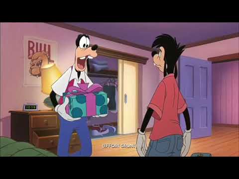 An Extremely Goofy Movies Hoof Max Goofy Packing Up For College Bed (2000) 2/3