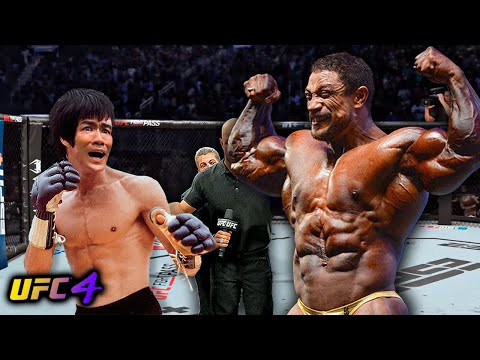 Muscle Master Coach vs. Bruce Lee (EA sports UFC 4) - rematch
