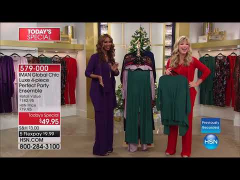 HSN | IMAN Global Chic Fashions 11.11.2017 - 05 AM