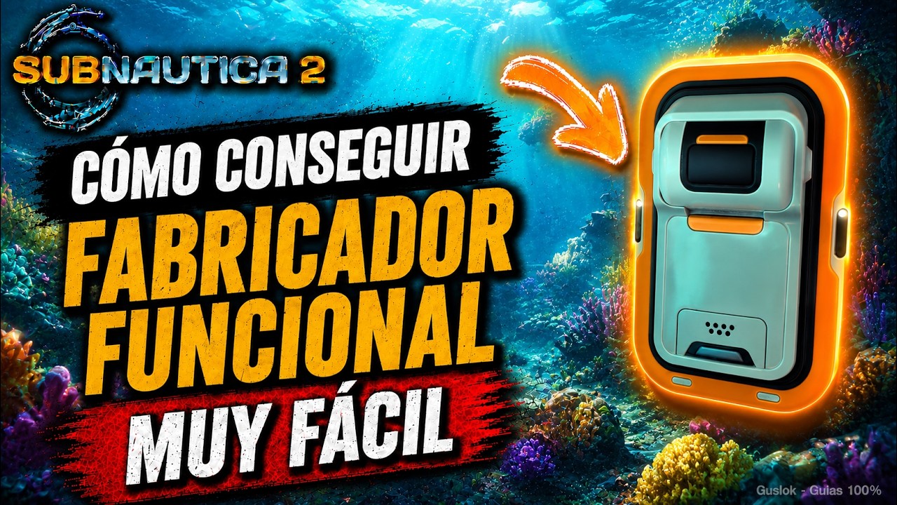 Como Conseguir un Fabricador Funcional Guía Completa 100% | Paso a Paso Subnautica 2 Como Conseguir un Fabricador Funcional Guía Completa 100% | Paso a Paso Subnautica 2