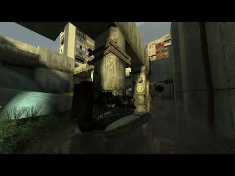 Half Life 2 Ambience - Canals | Underpass - Ambient sounds - Sounds for studying - Water sounds