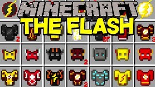 Minecraft THE FLASH MOD! |THE FLASH, ZOOM, SAVITAR, GODSPEED, &amp; MORE! | Modded Mini-Game