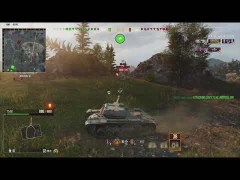 Tier 9 T54E1 | 10500 raw damage | World of Tanks Console