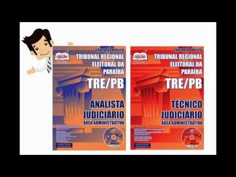 Apostilas do Concurso TRE-PB 2015 - Técnico e Analista Judiciários