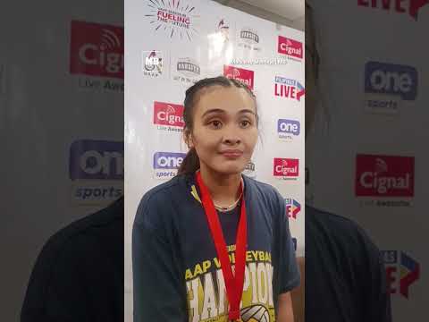 NU star Bella De Belen is excited to play for the national team #MBSportsOnline #UAAPSeason86