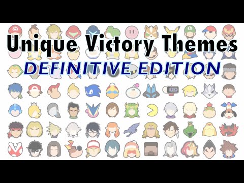 What If Each Fighter Had Their Own Victory Theme? [Definitive Edition] — Super Smash Bros. Ultimate