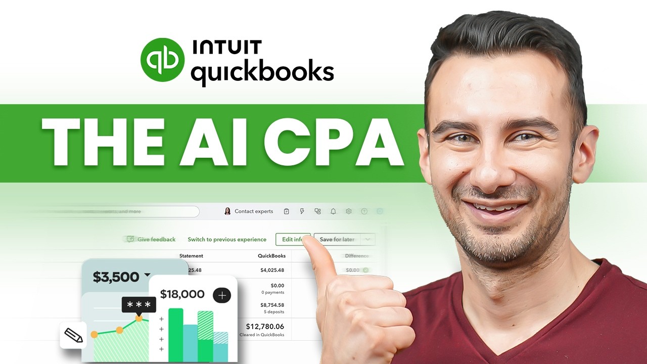 QuickBooks Online 2025 Tutorial: NEW AI Agents That Save Hours
