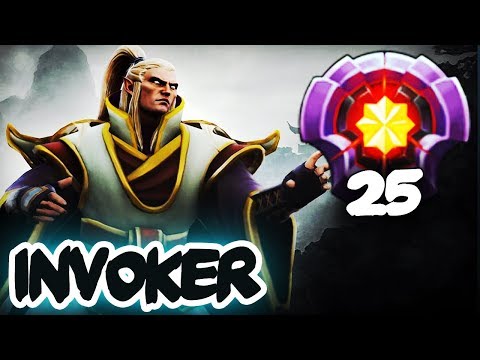 "Did I hear a squeak?" EPIC Invoker LVL 25 Master Tier Gameplay Compilation Dota 2