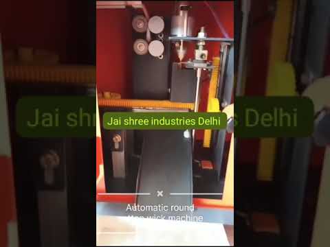 Fully Automatic Cotton Batti Making Machine