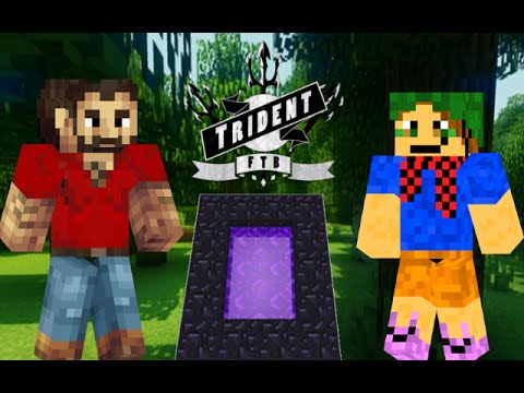 FTB Trident Episode 12 - Beginning the Portal
