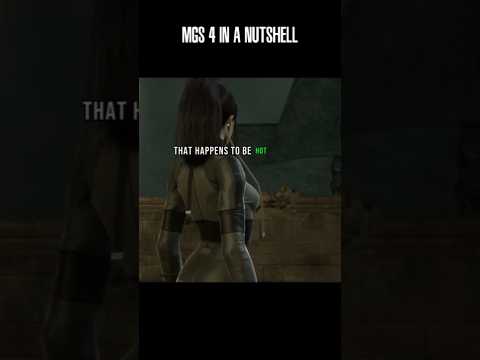 Metal Gear Solid 4 in a Nutshell