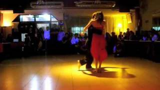 Ozgur El turquito Demir y Cecilia Berra un Tango en Milonga 10 (Buenos Aires) C