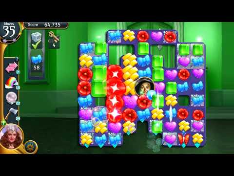 Wizard of Oz: Magic Match || Level 421 - Level 425