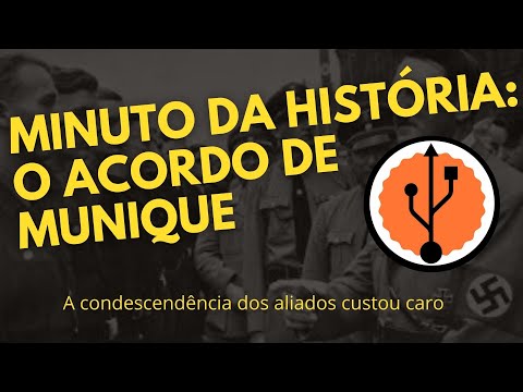 O FRACASSADO ACORDO DE MUNIQUE