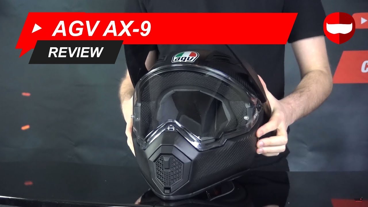AGV AX9 Black Glossy + Gratis Verzending \u0026 Retour! | 10% SALE!