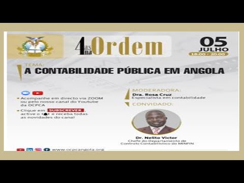 A contabilidade Pública em Angola.