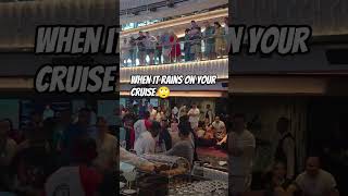What is even happening right now 😳 #travelvlog #cruise #msc