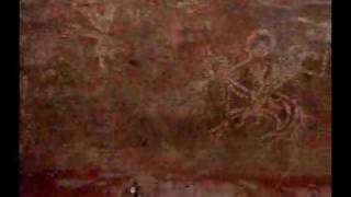 preview picture of video 'Ancient Cave Art - Bhimbetka India'