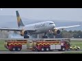 EMERGENCY Thomas Cook A330 200 Emergency Landing At Manchester Airport 15 04 17