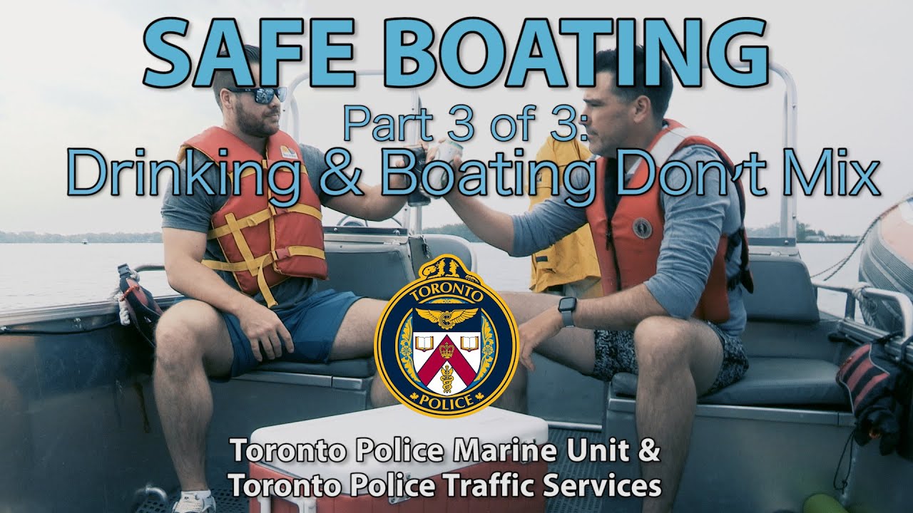 Safe Boating: Drinking & Boating Don't Mix!