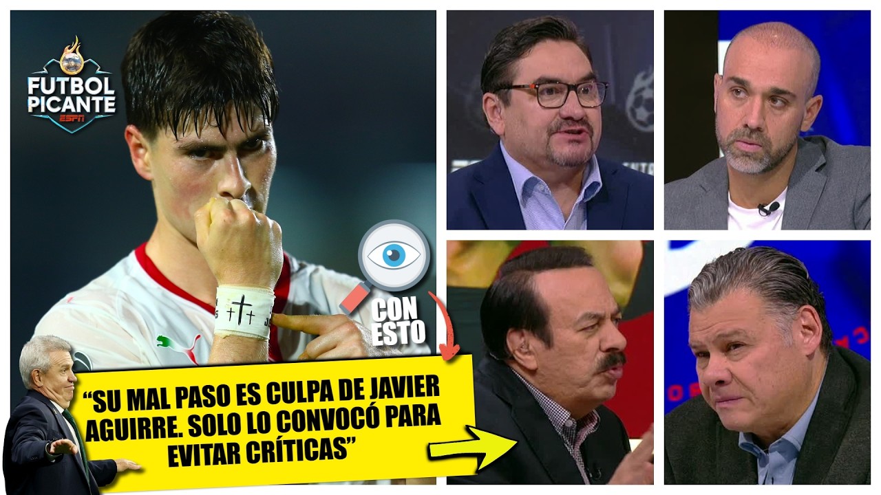 Hormiga González está hundido en mala racha sin goles por culpa de Javier Aguirre | Futbol Picante