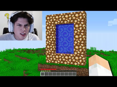 I trolled a Streamer with Minecraft update that DOESN'T EXIST...