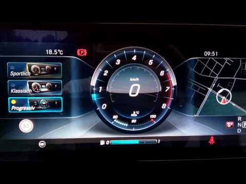 E Class Coupé C238 Widescreen Cockpit Part1